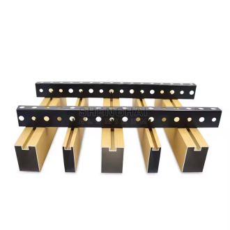 Techos de Aluminio con Deflectores Cuadrados
