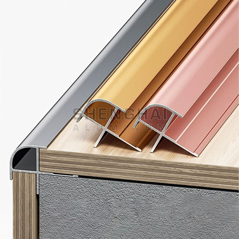 Moldura decorativa de aluminio para pared