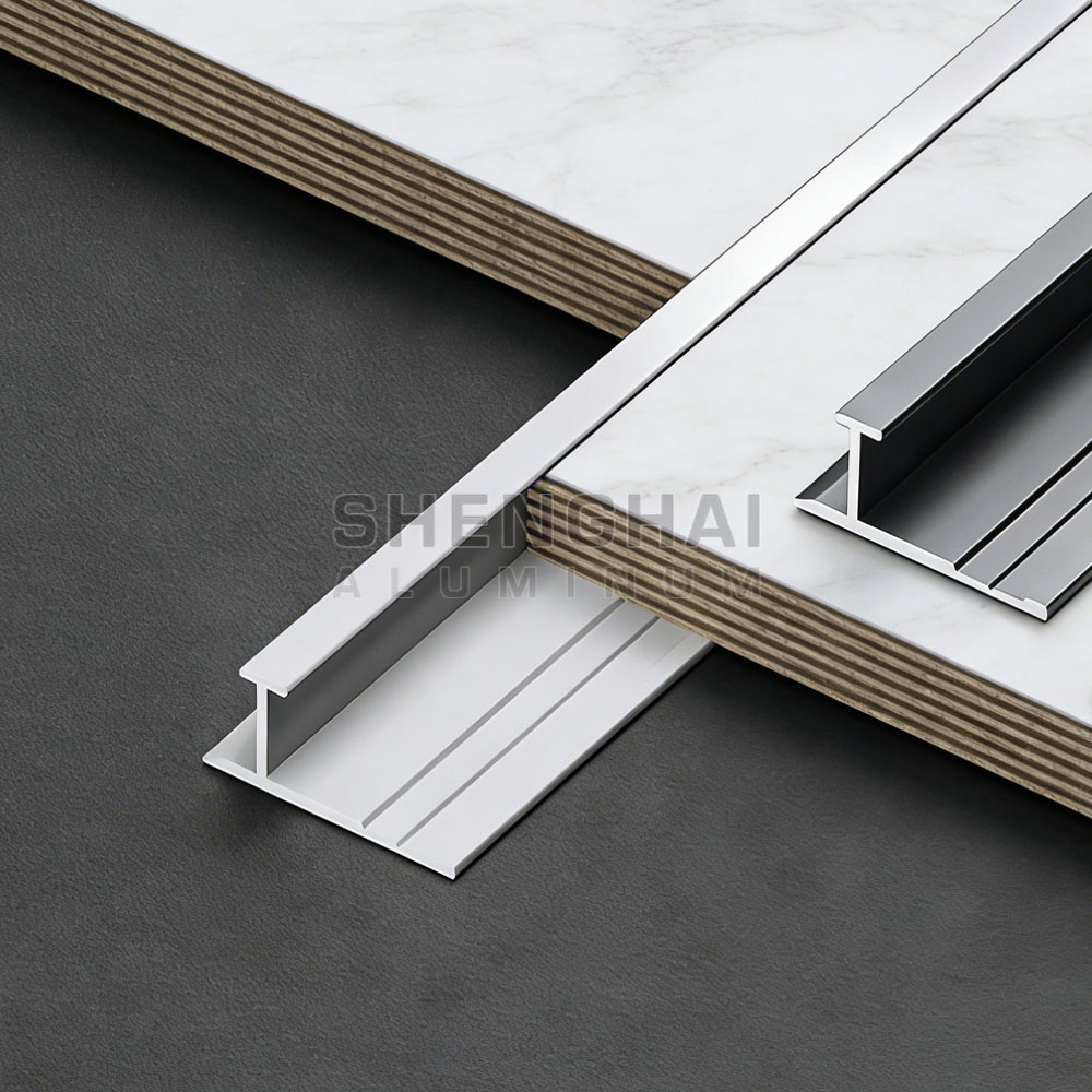 Tira de moldura de aluminio en forma de I
