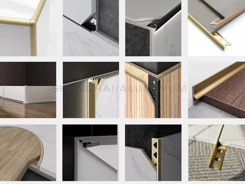 Aluminum edge trim application case Aluminum edge trim application case